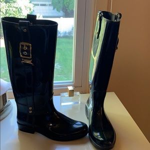 Coach rain boots